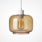15cm Amber Glass Lamp Shade Pendant Light Replacement Shade~1193