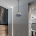 for grey dining light copper