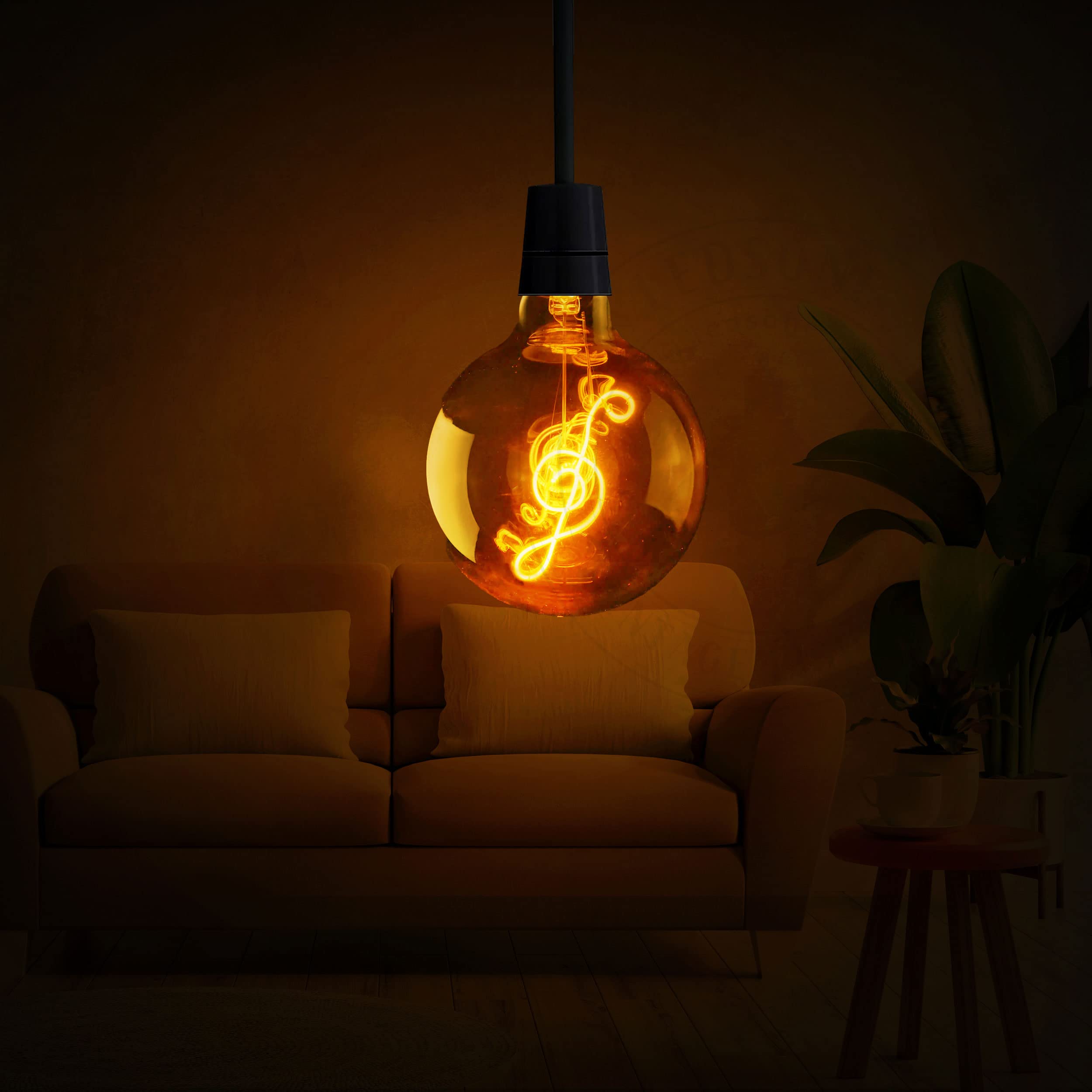 bulb 2700k round e27 light