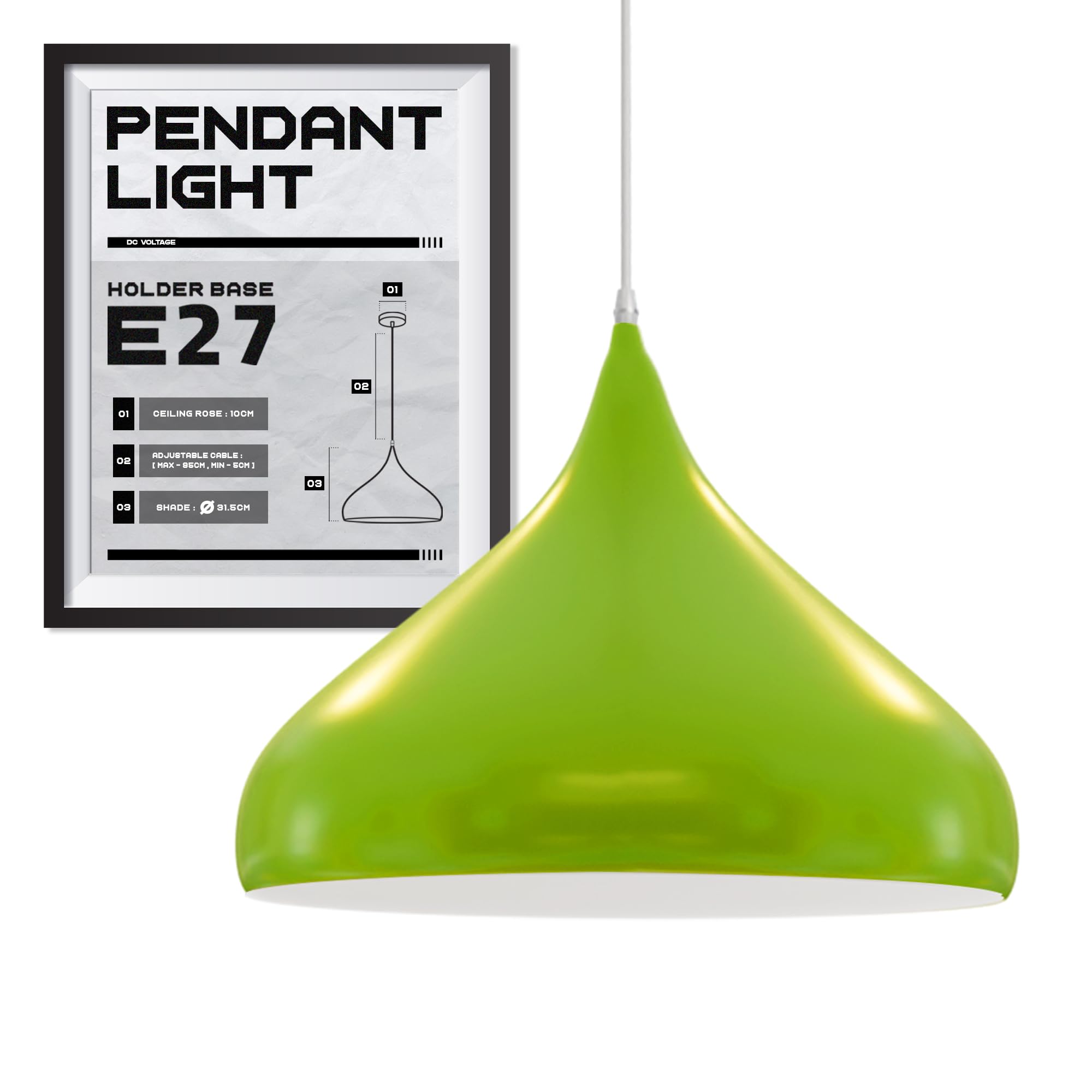 ceiling lampshade light bronze