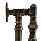 bar lamp pipe industrial decor