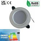 5W Round Recessed LED Panel Light 6000K 550lm ~1221