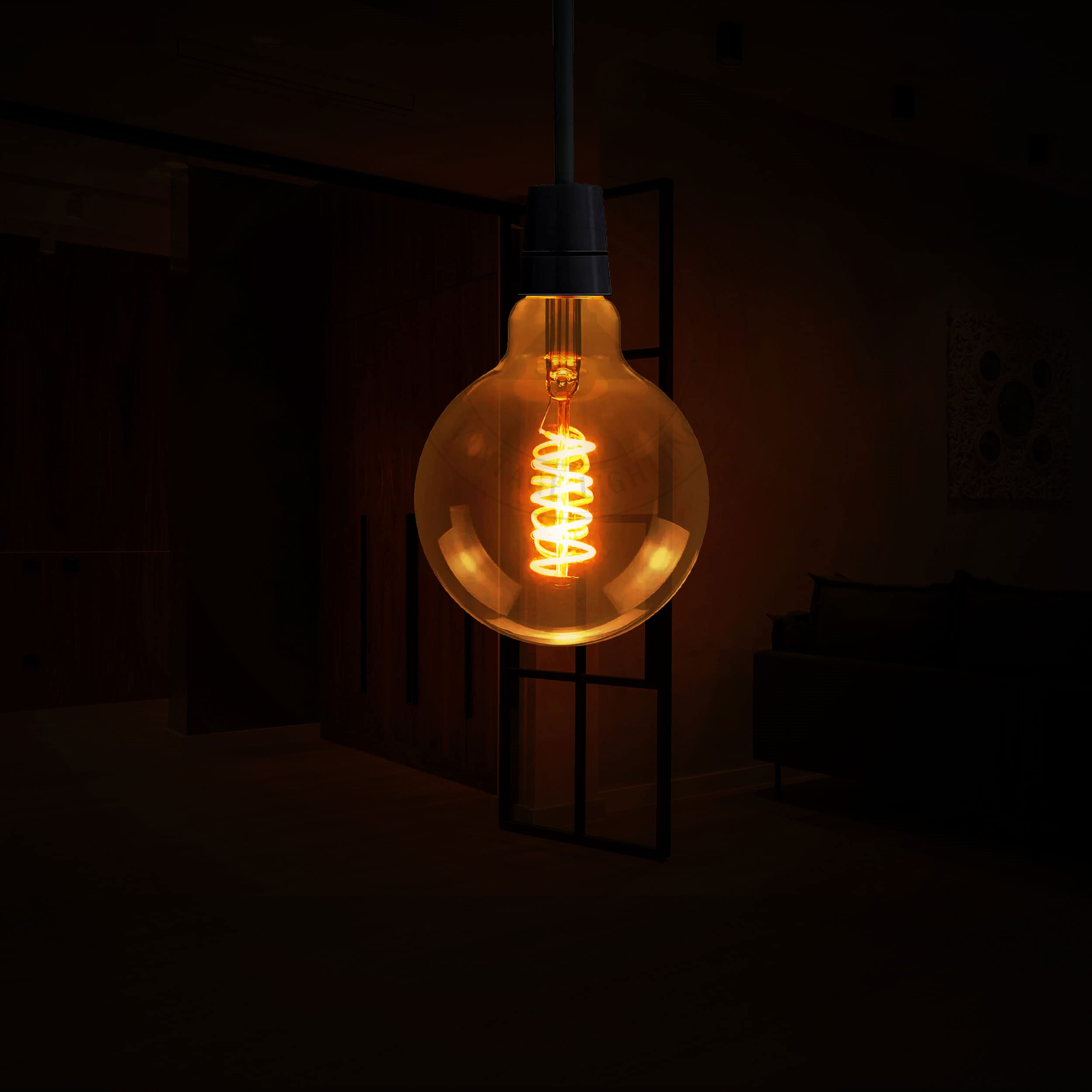 dimmable filament light e27