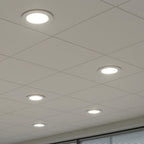 5W Round Recessed LED Panel Light 6000K 550lm ~1221
