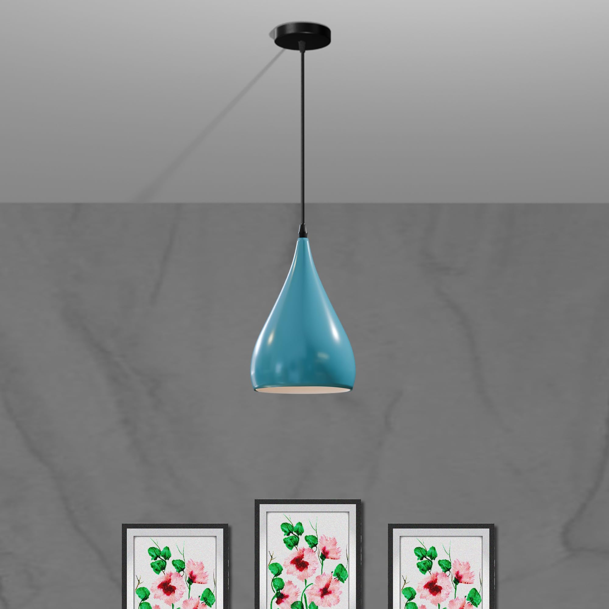 black aluminum navy orange