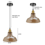 amber chandelier pendant light