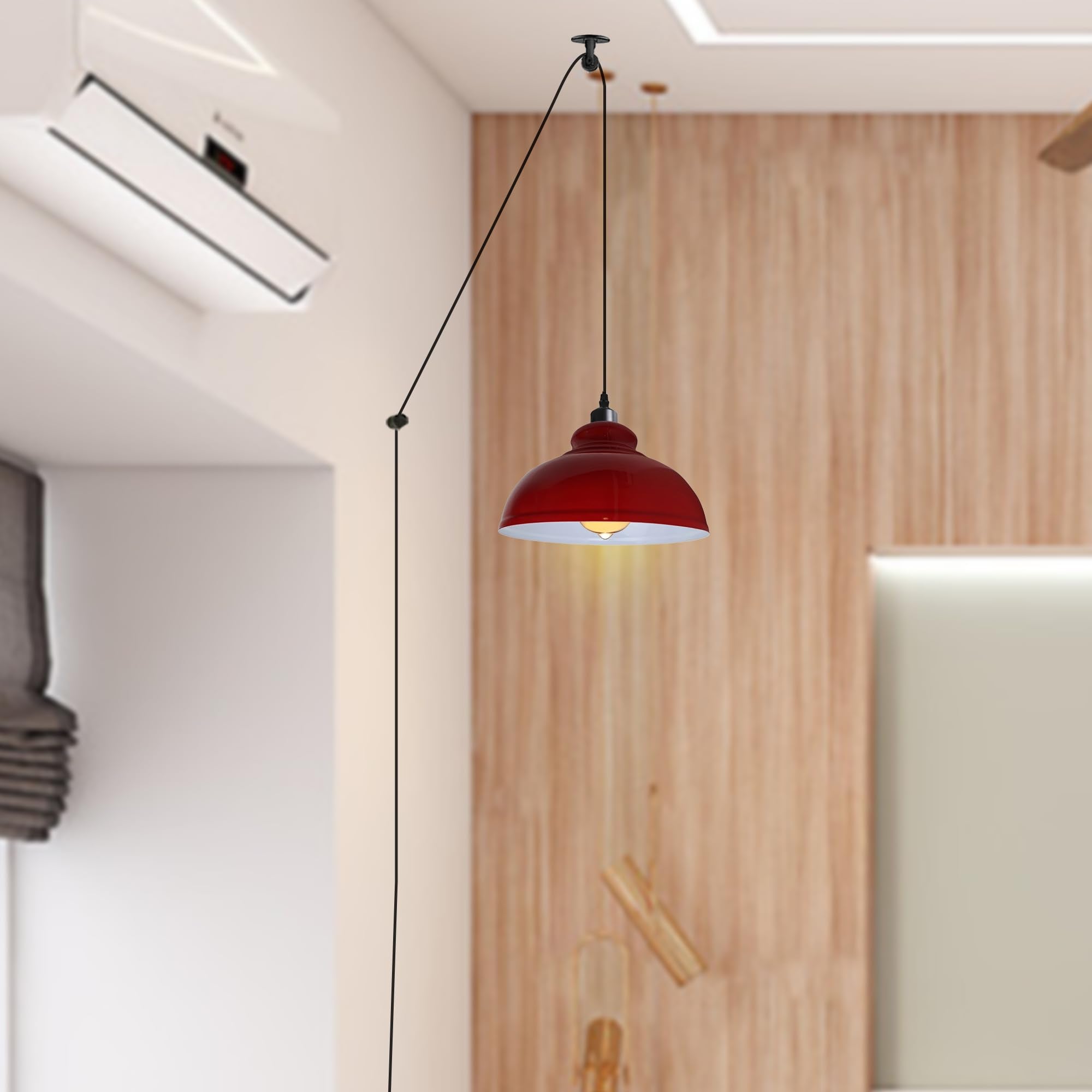 pendant brass light black