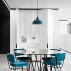 metal large shades black light