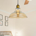 amber chandelier pendant light