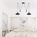 light ceiling pendant black