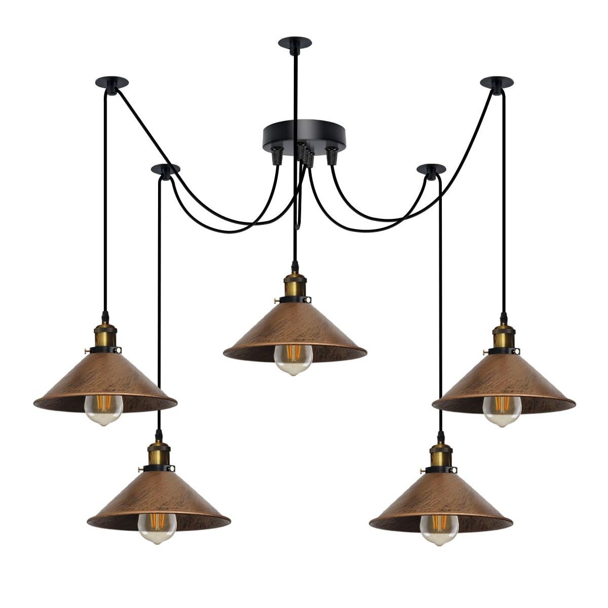 head chandelier bulb outdoor