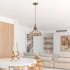 amber chandelier pendant light