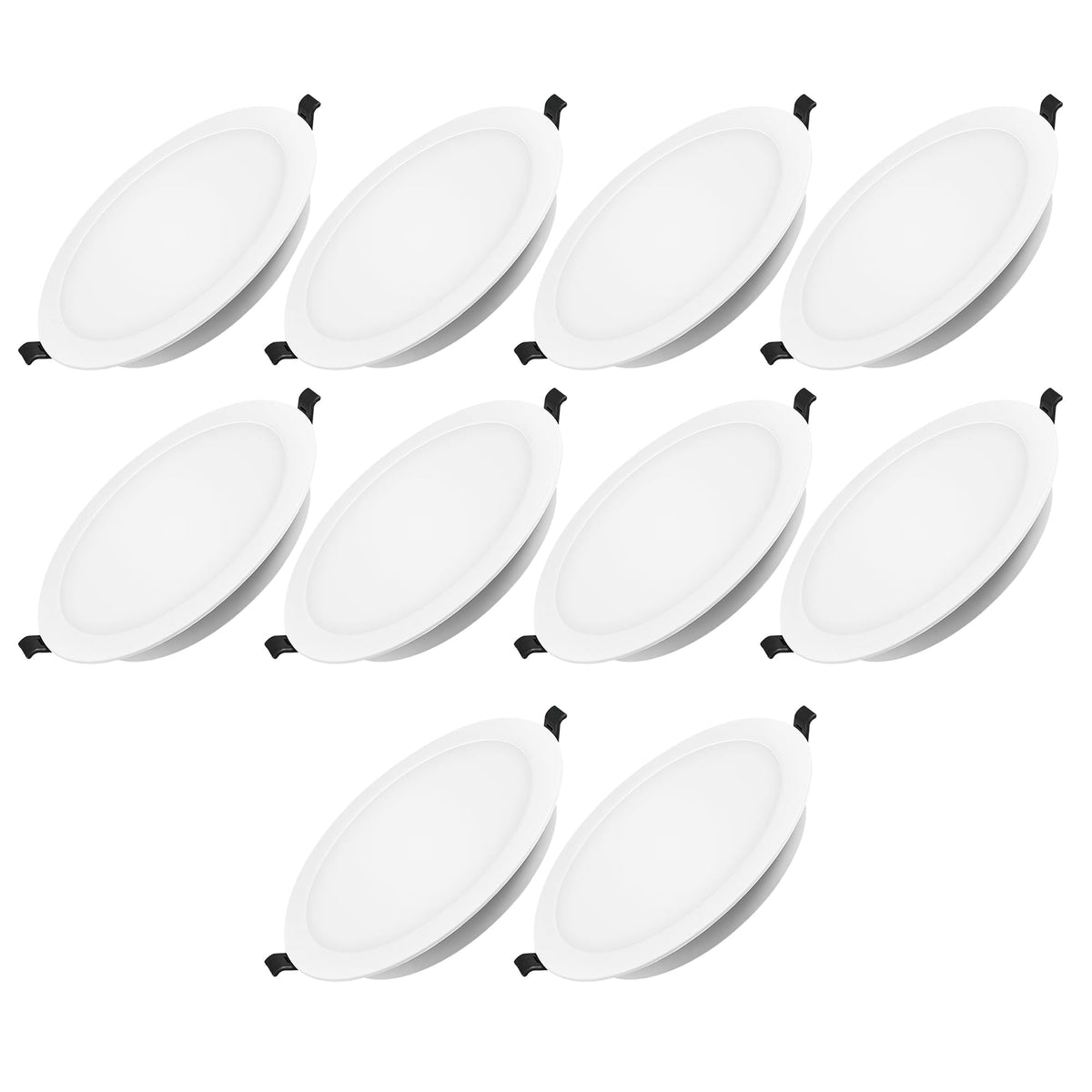 Modern 5W Round Recessed LED Downlight 6000K 550lm ~1223