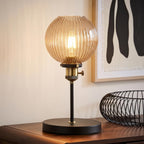 amber shade lampshade glass