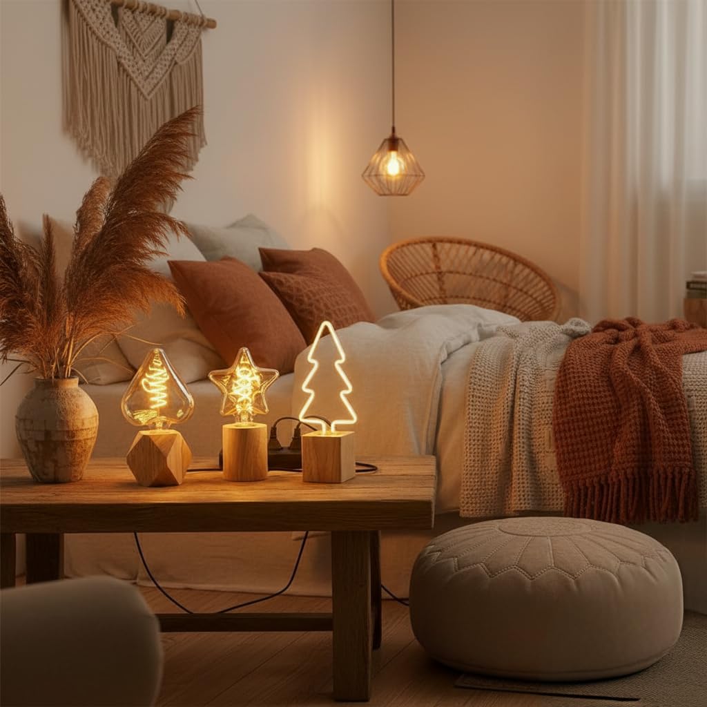 lamps study for christmas