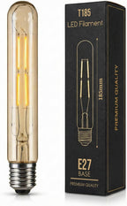 LED Non Dimmable Vintage Filament 4W T185 E27 Light Bulb ~1158