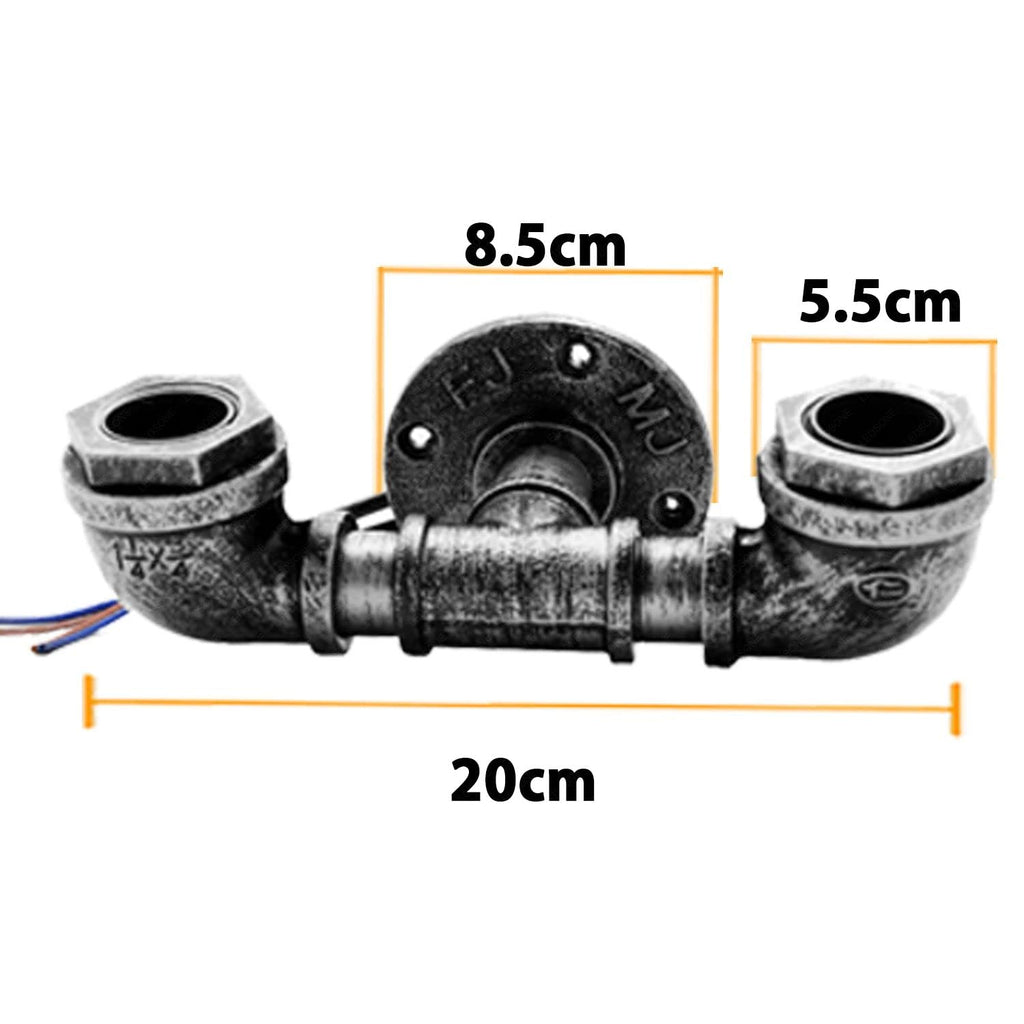 lamp pull steampunk wall light