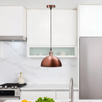 contemporary light copper