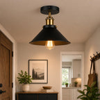 vintage semi flush ceiling lig