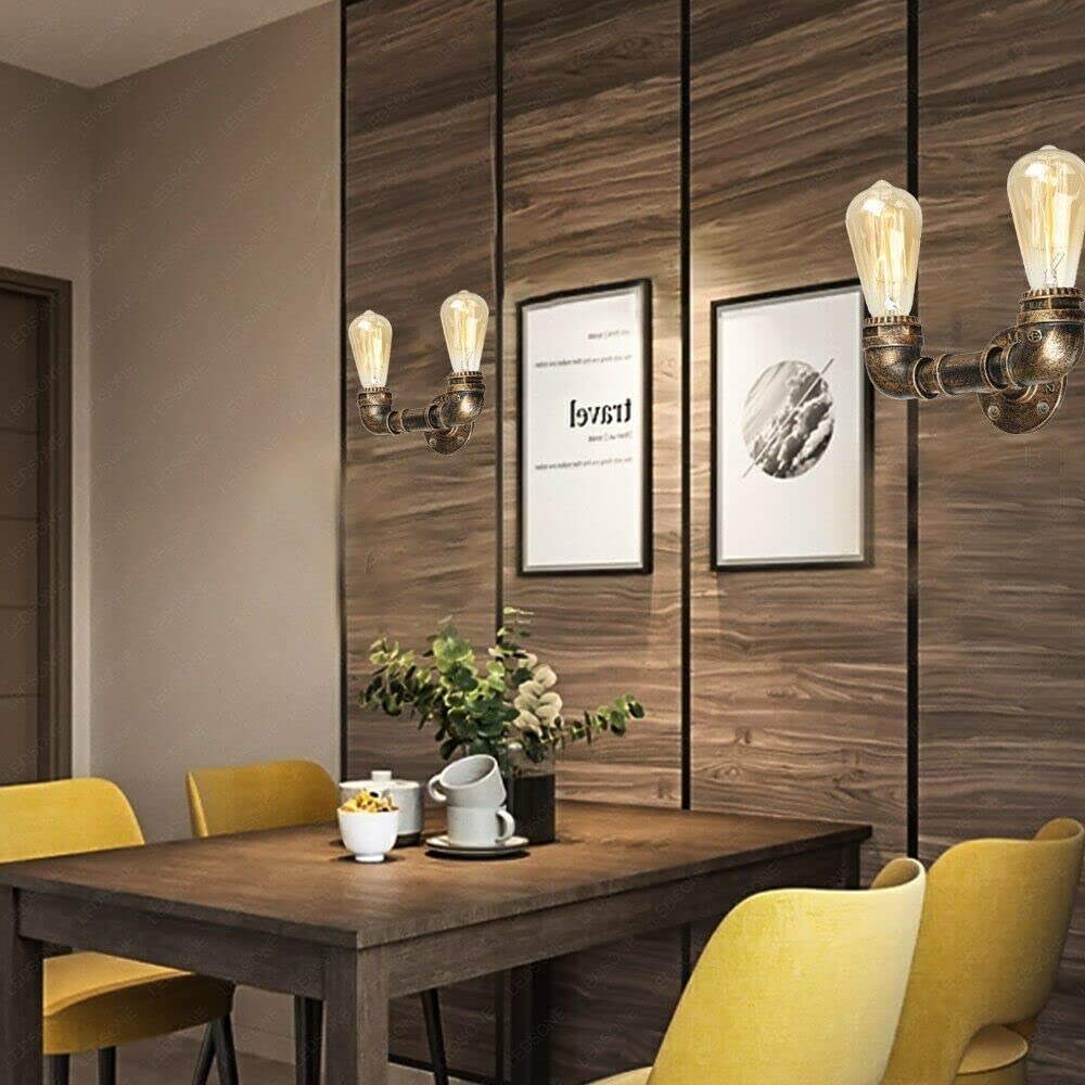 lamp vintage light wall decor