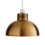 DC Voltage 26cm Metal Dome Lampshade with E27 Reducer Ring ~1215