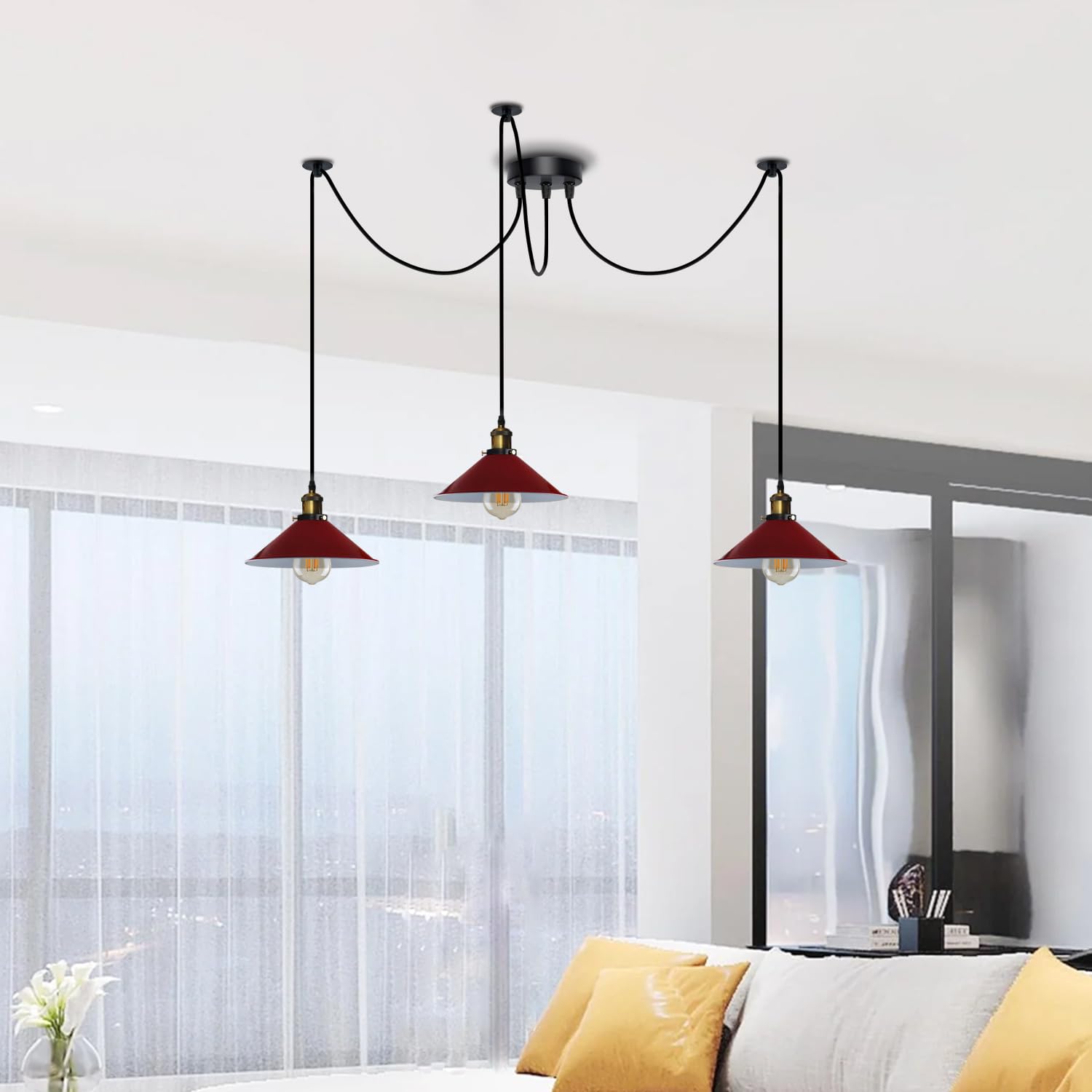indoor hanging outdoor light