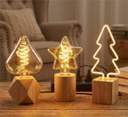 lamps study for christmas