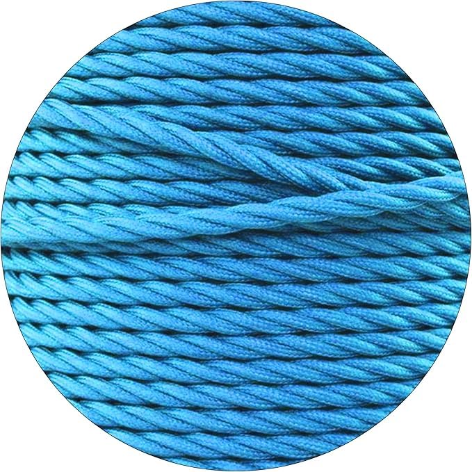 blue braided core lighting