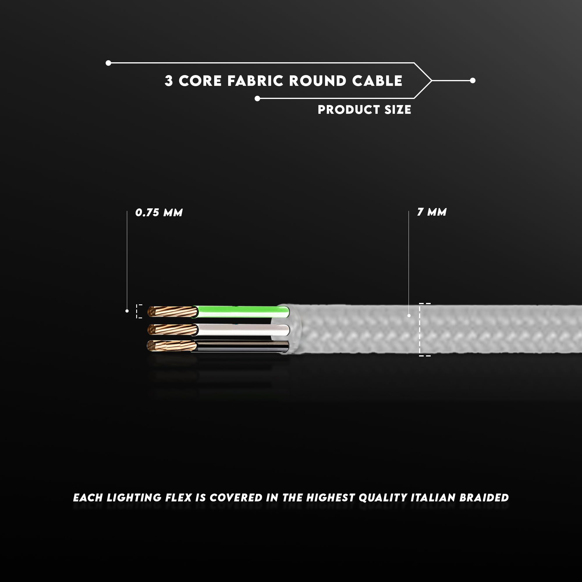cable brick reel mortar outdoo