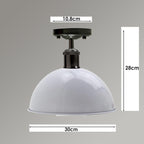 vintage semi fitting shade