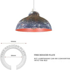 light shade pendant black