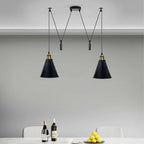 DC Voltage 18cm Metal Cone Lampshade E27/B22 ~1216