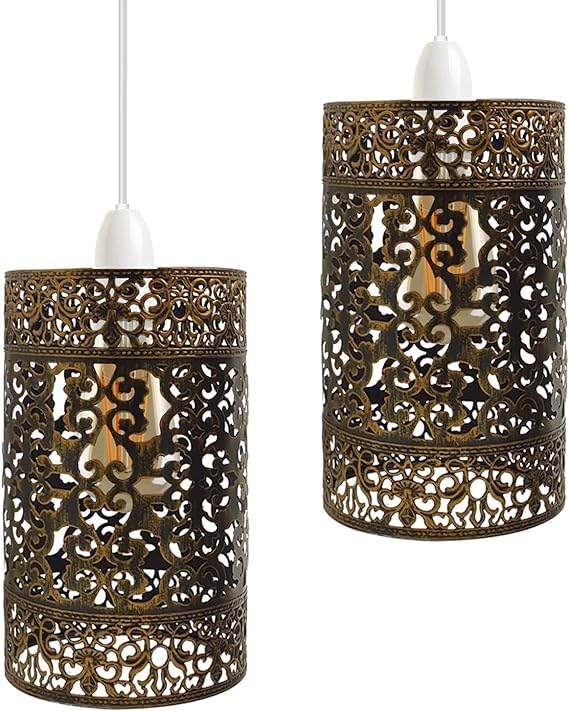 vintage metal lamp shade for c