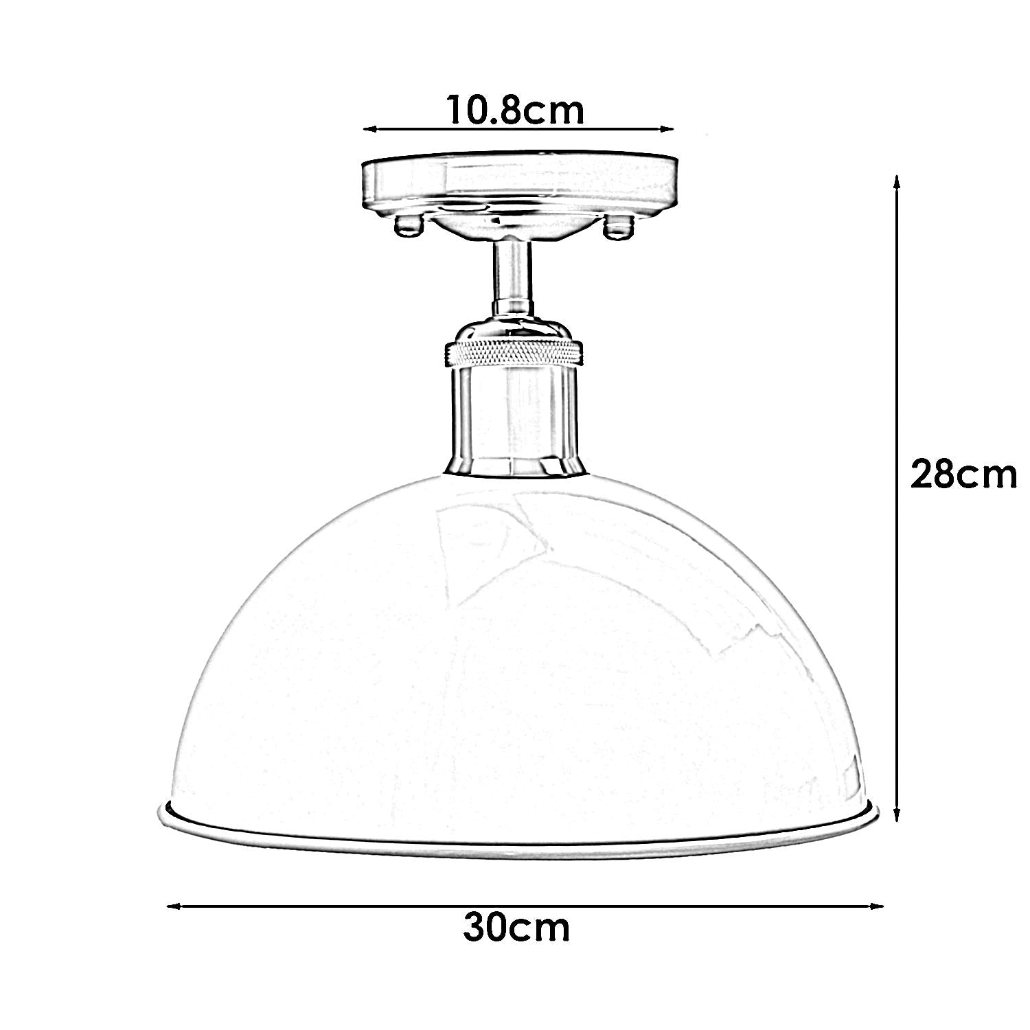 droplight mount lights shade