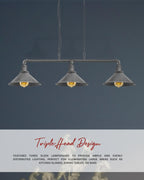 suspended vintage lighting