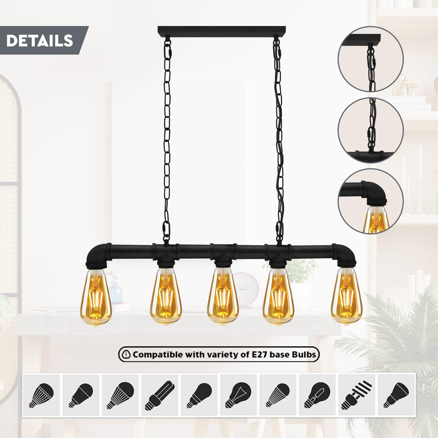 steampunk pendant lamp