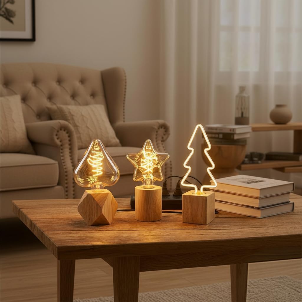 lamps study for christmas