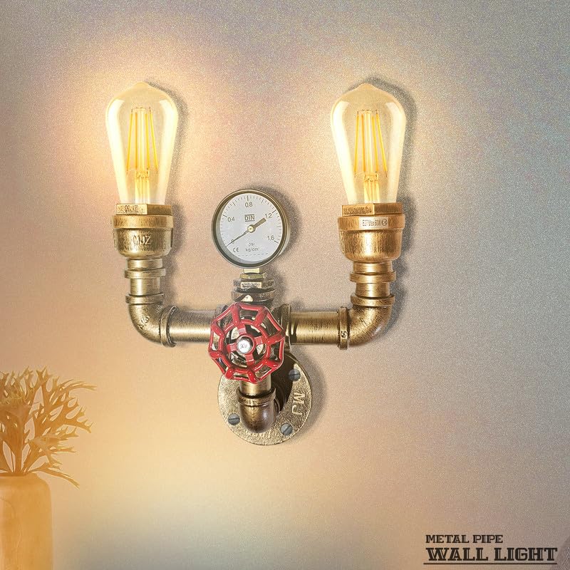 wall rustic edison lamp retro