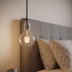 Black Finish Retro Style E27 Lamp Holder Pendant light ~1202