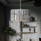light shade crystal gold silve