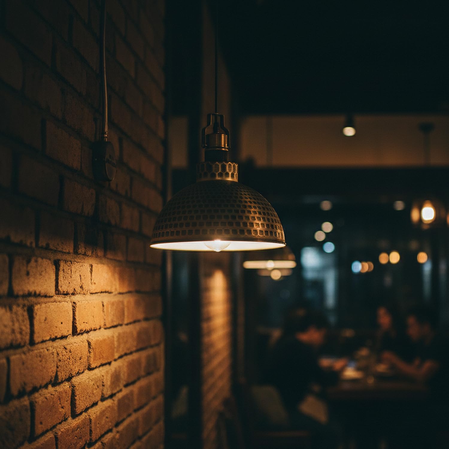 led 4cm metal single nickel