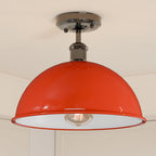 globe light industrial shade