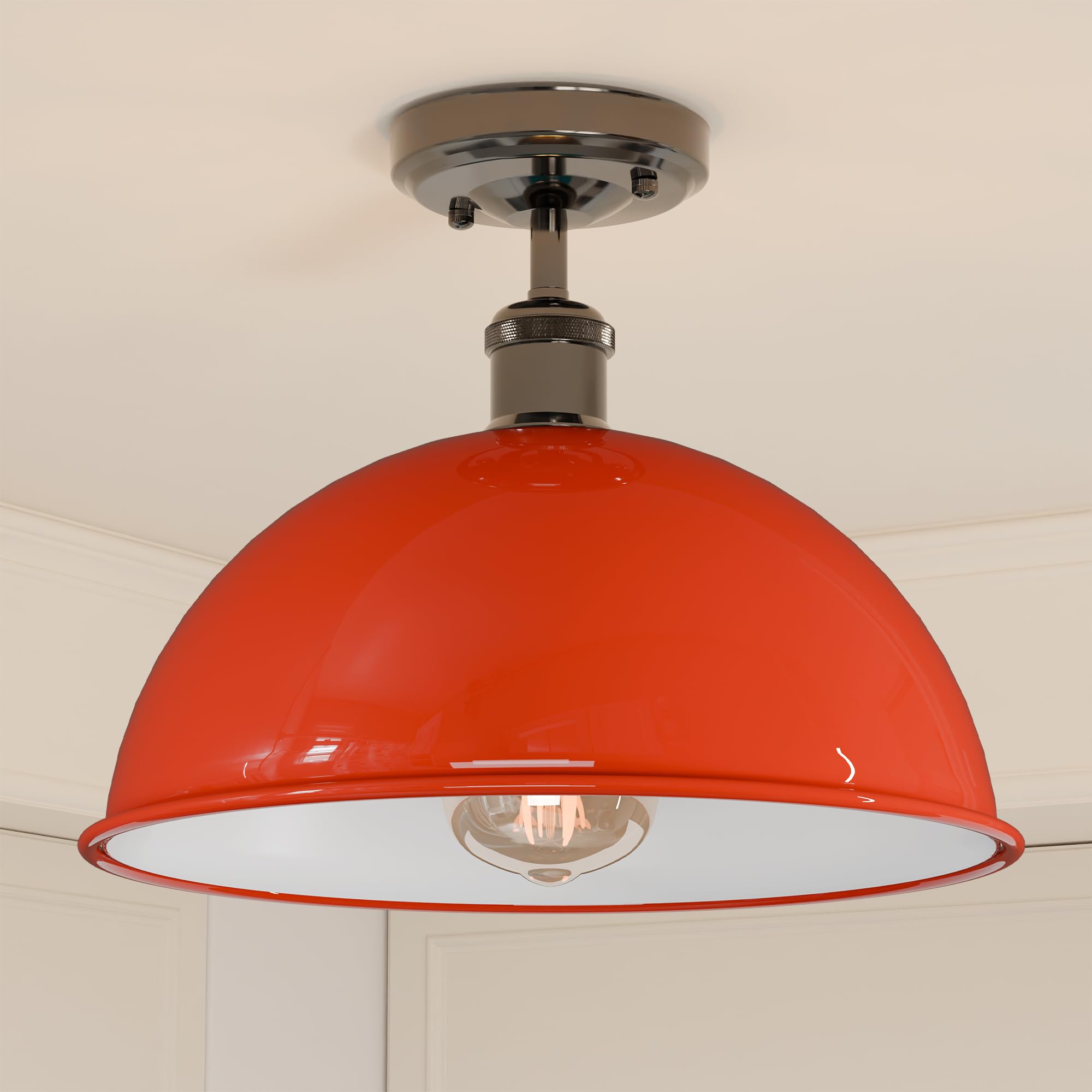 globe light industrial shade