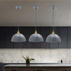 for grey dining light copper