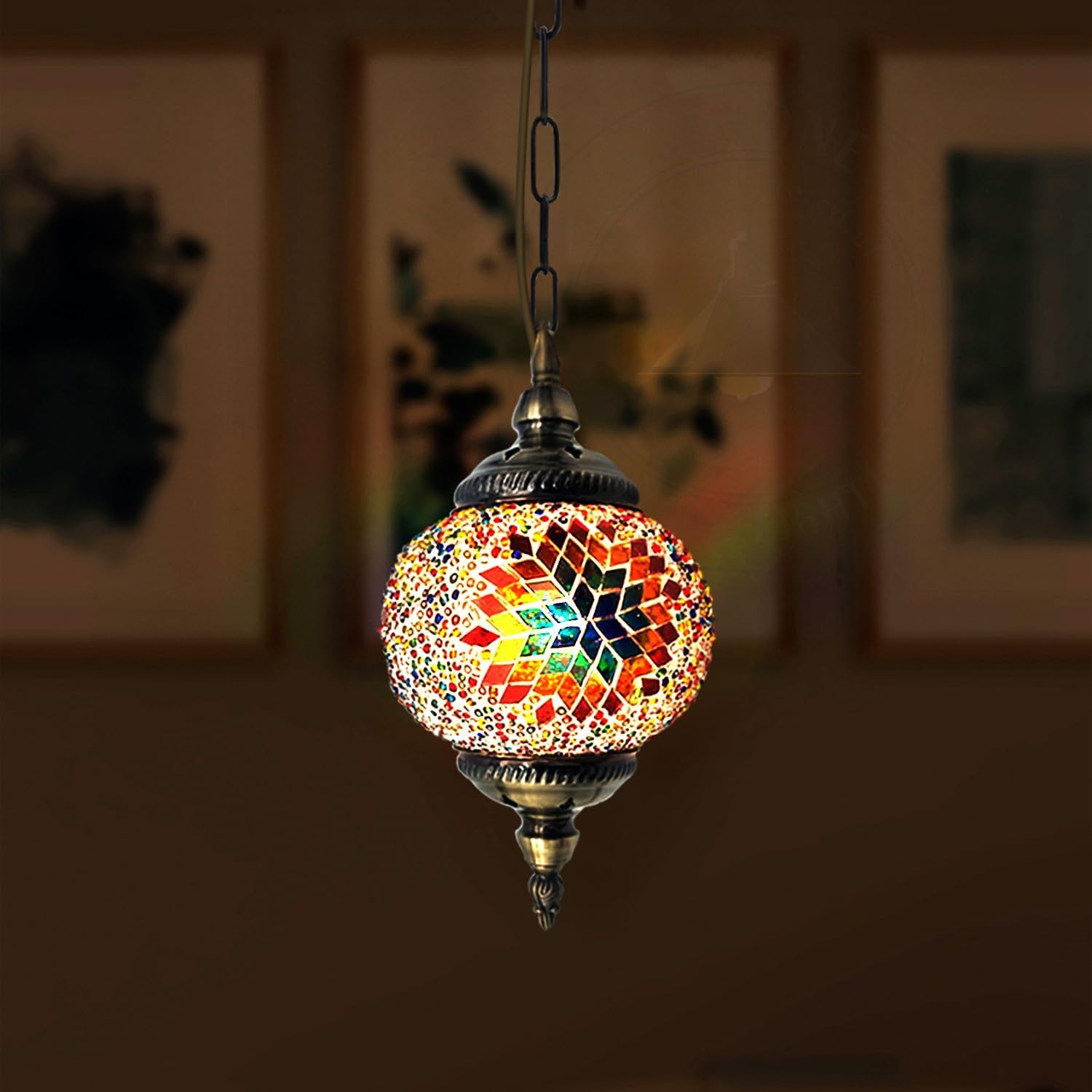 lantern light bohemian lamp