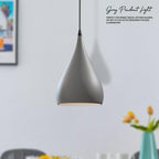 ceiling island fitting orange