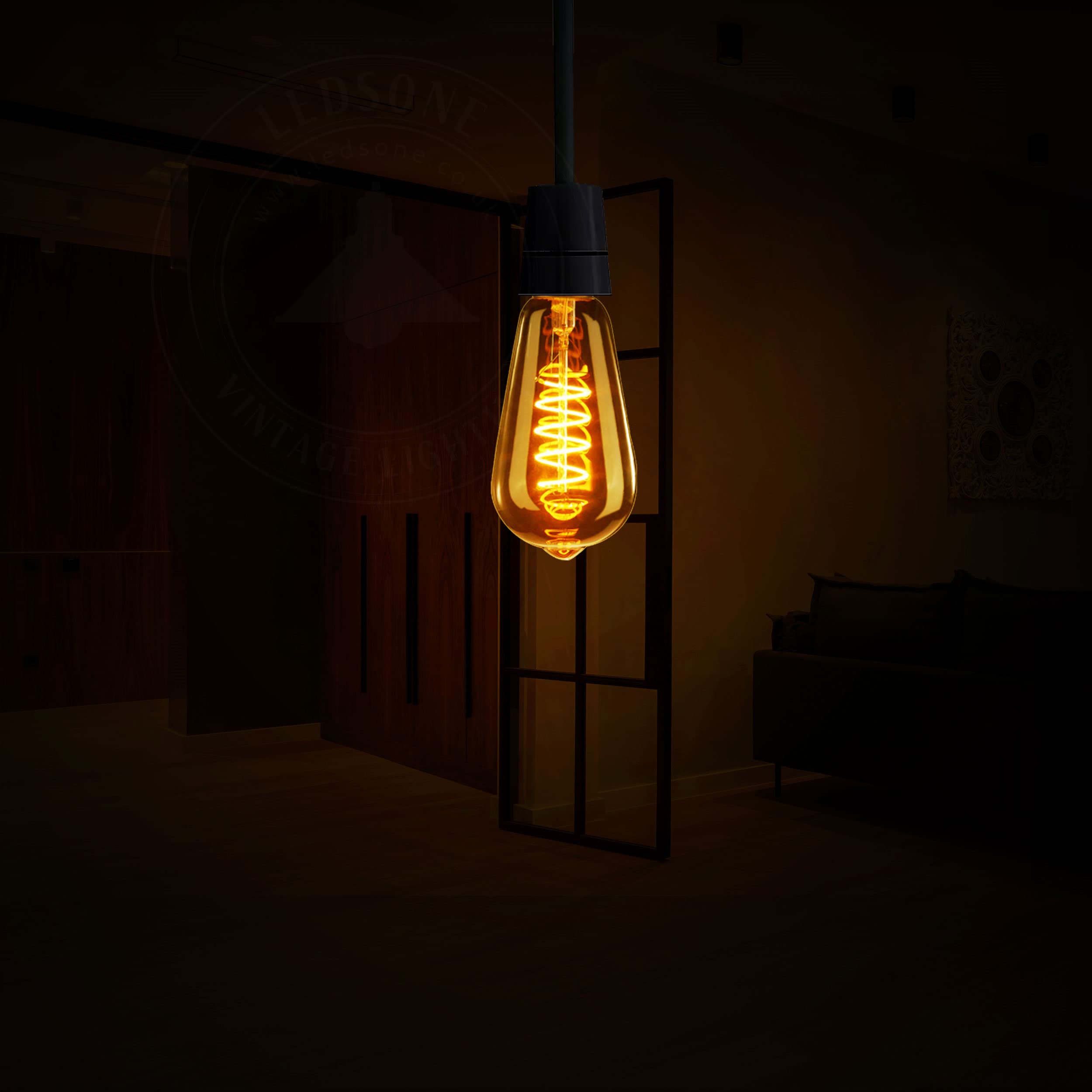 bulb white 4w e27 light glass
