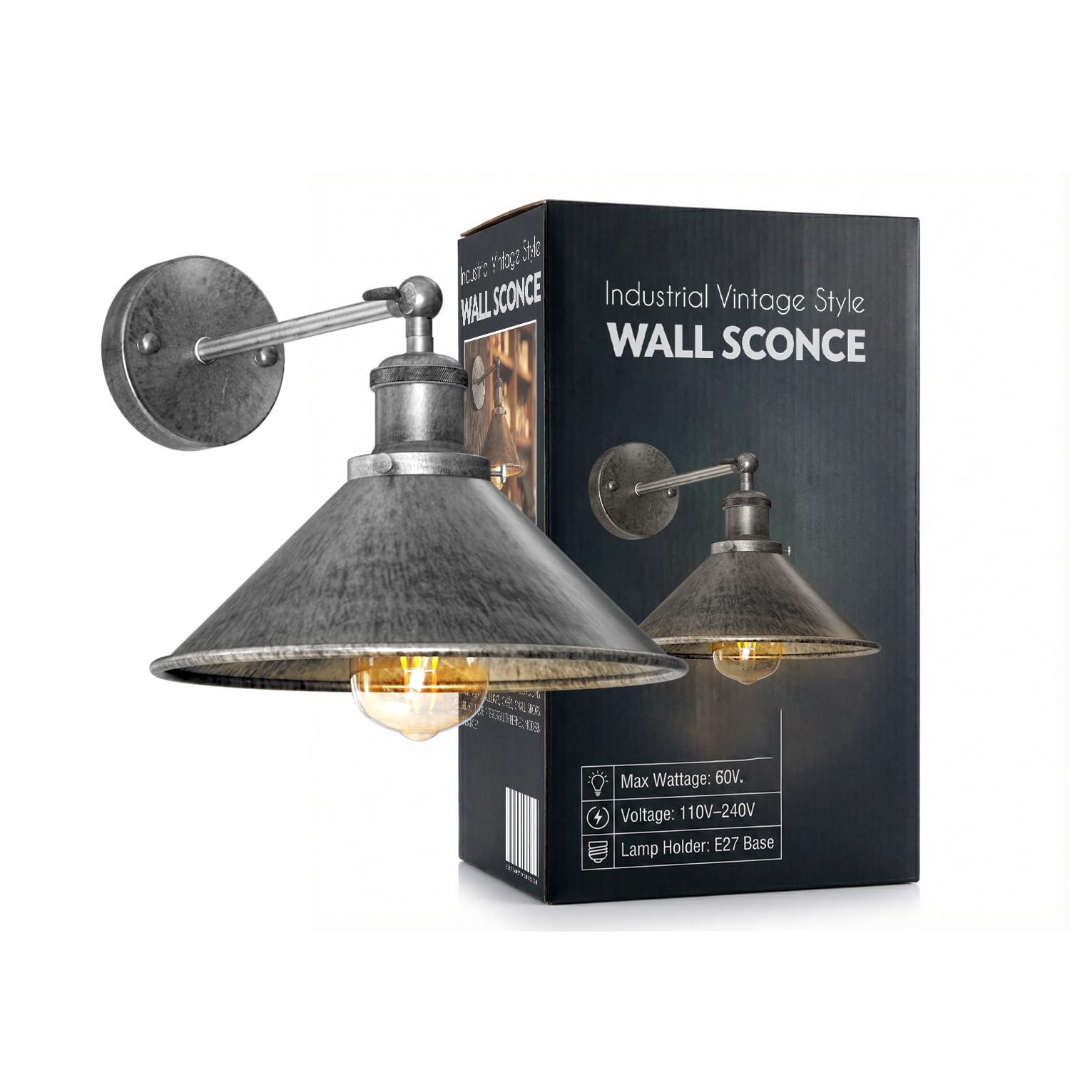 retro lighting bedroom wall