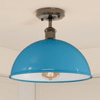 white ceiling light shade