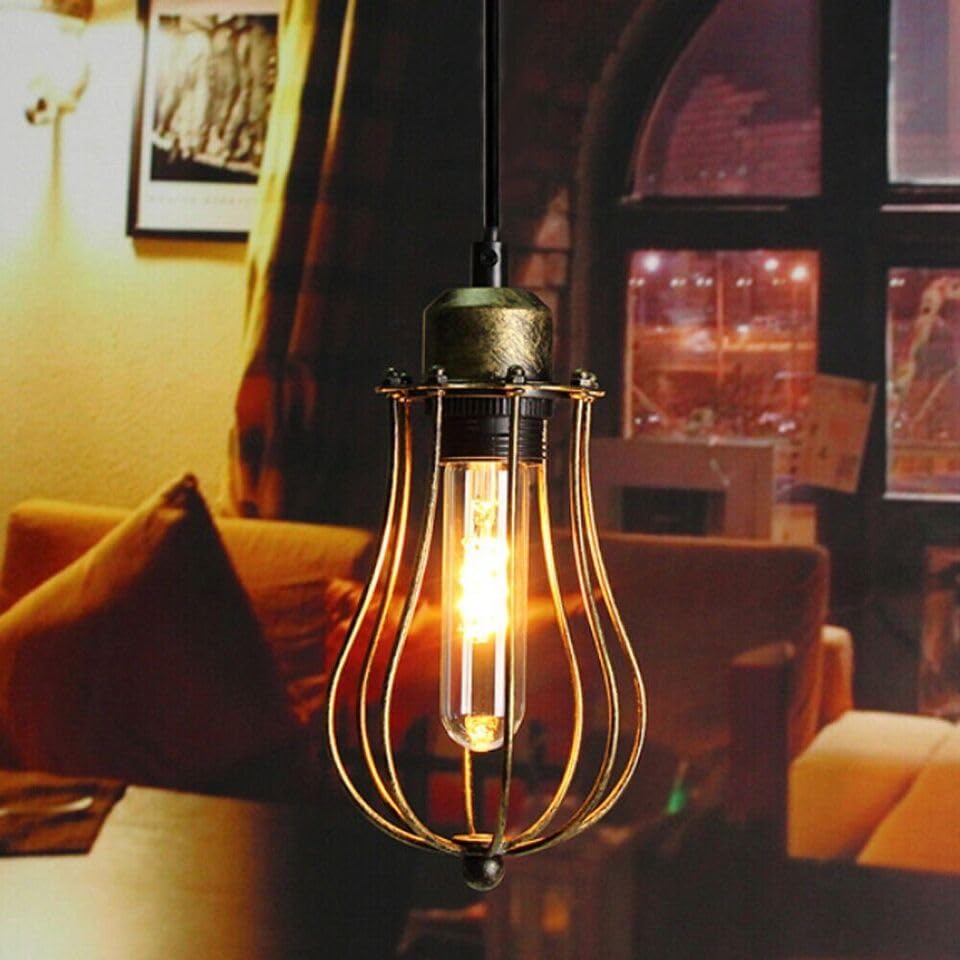 pendant metal lamp light rose